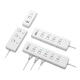 Xiaomi (MI) same model multi-hole plug strip with USB smart charging multi-functional socket student dormitory fireproof plug strip 5 switches total length 4.8 meters