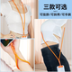 Mobile phone lanyard short sling for women high-end cross-body carryable lanyard hanging chain carrying artifact anti-loss strap gasket clip Mobile phone lanyard - rotatable wrist style - orange - 1 piece