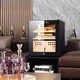 SJBOB imported quality Japanese high-end retro cigar cabinet constant temperature and humidity cedar wood with lock WIFI household naked maintenance compressor ammonia removal moisturizing cabinet 0.48/meter WIFI + ammonia removal/upgraded model