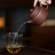 Centennial Liyong Yixing Zisha teapot purely handmade raw ore bottom trough Qingjian Liude bell teapot Kungfu tea set 200cc