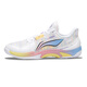 Li Ning Badminton Shoes Raid II 2 Men's and Women's Same Style Rebound Anti-Slip Shock Absorbing Breathable Training Shoes 2025 New Product Standard White AYTV013-1 42 (265mm)