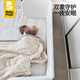 Babypods bed fence single-sided baby bed in bed heightened portable installation-free side anti-fall baby 1徾徾simple white without baffle