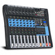 Yamaha/Yamaha mixer performance 6-channel 8-channel Bluetooth recording reverb effector sound card live broadcast 8-channel/with echo/Bluetooth/MP3 Chinese and English screen