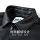 Mark Huafei Ultrasonic Lined Lapel Leather Jacket Men's 2026 Spring New American Retro Embroidered PU Leather Jacket 4606 Black 001 M (170)
