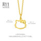Chow Sang Sang New Year Gold Pendant Hello Kitty Sanrio Pure Gold Little Cat Head Pendant 82290P Pricing