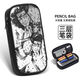 
Morning up Naruto peripheral stationery pencil case boy Naruto Sasuke Kakashi box elementary school junior high school student cool pencil case boy student pencil case ZQ16867.