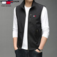 
Tommy Hee Kelly Tommy Pure Sports Vest Summer Lightweight Outdoor Fishing Travel Leisure Men's Horse Clip Standing Collar Vest Blue L (Suggested 120-140Jin [Jin equals 0.5 kg])