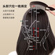 Home Story Japanese Hollow Comb Grease Granule Comb Removes Grease No-Shape Hair Energy Comb Cleansing Anti-hair Loss Hair Care Anti-Dandruff