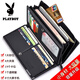 Playboy (PLAYBOY) wallet men's long wallet card bag clutch men's handbag handbag handbag handbag Chinese Valentine's gift to give to boyfriend