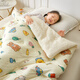 Children's Quilt Autumn and Winter Thick Blanket Baby Kindergarten Nap Quilt Newborn Baby Blanket Cover Animal Paradise Lamb Velvet Blanket Quilt 120cm*150cm Three-layer Quilt