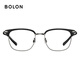 BOLON Tyrannosaurus Glasses Frame 25 New Product Myopia Glasses Frame Business Eyebrow Frame Half Frame Versatile Glasses Men BJ6205 B10