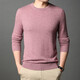 NOSSKISS Brand Pure Cashmere Cashmere Sweater para hombres New New Sweater Camiseta de punto sólido de color sólido Camisa de base de tejido Men.