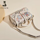 Sac pour femmes Golden Fox (Foxer) Bag féminin de grande capacité Graffiti Sac à bandoulière sac à main sac à main