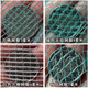 High-quality thickened eel cage green fish net folding mesh seaside imported shrimp cage fishing net fish shrimp eel reinforced cage four doors 1 meter 6 sections 4 doors green free ground plug + bait ball high-quality thickening
