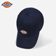Dickies baseball caps for men and women, all-season breathable sunshade, outdoor sun protection, casual retro soft top, small duck tongue hat, navy blue - same style for men and women, one size fits all (adjustable, suitable for head circumference 55-61cm)