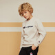 Champion Champion Boys and Girls Velvet Round Neck Sweater 2025 Autumn New Warm Casual Sports Children's Top Jacket