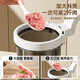 Enema artifact household enema machine casing filling sausage filling machine manual canned sausage tool sausage machine modern gray free 4 enema tubes labor-saving lever