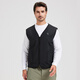 Amadeus Degaola autumn and winter heated fishing vest men's comfortable and warm sports vest vest outdoor fishing clothes black XL