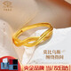 Chinese Jewelry Chinese Valentine's Day Gift Möbius Ring Gold Ring Women's 999 Pure Gold Möbius Ring