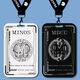 Missing MBCC Director ICON Student Carte Set Carte scolaire Bus Bus Carte de repas Carte de repas Carte d'eau Chaîne Key Chain B15838 Long Lanyard + Campus Carte Cluster