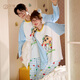 Gong Die Light and Soft Crayon Shin-chan Spring and Autumn Couple Pajamas Women's Long Sleeve Cute Casual Homewear Set Men's