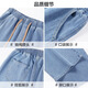Pull-back jeans for men in winter plus velvet to keep warm American straight pants for men loose wide-leg casual trousers