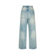 Sketch Men's Clothing 2025 Autumn New Product Jeans Pantalones sueltos Pantalones rectos 9P8E12140 953 Denim Blue Whiteak s