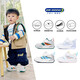 
Dr. Jiang (DRKONG) 2025 spring new style for men and women baby step front shoes sports breathable large mesh soft sole casual children's shoes rice/gray/green 20 feet length about 11.4-11.9
