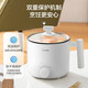 Midea electric cooker, household multi-functional small cooker, dormitory student pot, smart electric pot, low-power electric hot pot, hot pot, instant noodle pot, steaming and cooking integrated non-stick pot 1.7L non-stick inner pot XZE1612