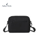 
NAUTICA Business Casual Crossbody Bag Adjustable Shoulder Strap Business Travel Crossbody Bag Black