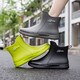 Neue Sommer-Herren-Regenstiefel nicht rutschfeste wasserdichte mittel- und kurze Röhrchen Regenstiefel Imbiss