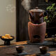 Buy tea in the stove and home use boiling tea water pure hand-pulled old rock mud side large capacity firewood pot Rongtian brew teapot 701mL contains -800mL contains Firewood: 15913 Rongtian 750ml