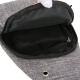 GEBISEN Chest Bag Men's Shoulder Crossbody Bag 7.9-inch iPad Tablet Bag Water-Repellent Large Capacity Casual Backpack Light Gray
