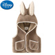 Disney's new autumn and winter children's lamb velvet vests for boys and girls, thickened hooded vests, baby style coats, baby vests, off-white 73 cm