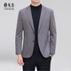 CEO Yageol Herren Wollanzug Jacke Herbst neue Business-Anzug-Jacke von mittleren Altersanzug Vater Xi Mi Gray-935 L 175/48 [125-140jin [Jin entspricht 0,5 kg]]