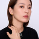 Bai Lan New in August Mingsha Earrings 925 Silver Earrings Women's High-end Original Light Luxury Jewelry Birthday Gift for Wife Mingsha Earrings