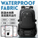 Pull back men's large-capacity backpack, multi-functional business trip bag, outdoor mountaineering bag, casual business luggage backpack