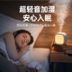 几素加湿器桌面小型办公桌卧室宿舍迷你便携无线空气婴儿床头办公室充电车载礼品生日礼物女香薰机加湿 【白色+8根滤芯】温馨夜灯+防干烧保护