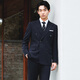 Angel Bird Suit Men's ONE Series Autumn Men's Fashionable Business Formal Suit Pants Suit Men's Deep Sea Blue 50 A(180/100) /Please note waist or pants