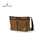 NAUTICA Cityboy style large-capacity casual commuting casual multi-messenger bag khaki