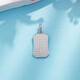 Laofu gold platinum pendant pt950 broken ice everything goes well Fu brand pendant as a birthday gift for girlfriend and wife, about 5.19g