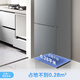 Midea produce el refrigerador Hualing HR-185, refrigerador para electrodomésticos de dos puertas y dos puertas, refrigerador pequeño para alquiler de casas pequeñas, bajo de bajo consumo, refrigeración de congelación rápida y temperatura dual de dos puertas, refrigerador pequeño