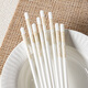 Mengke ceramic chopsticks, high-end household anti-mildew, anti-slip, high temperature resistance, 10 pairs (golden flowers)