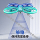 Beast Drone Beast Primary School Schüler Wettbewerb Fernbedienung Quadcopter Drone Jugend Grund- und Sekundarschule Wettbewerb Spezial Blau/LT Original Dreiblattpaddel [Pro No Aerial Photography + Storage Package] Single Electric Package [Total 1 1