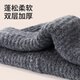 Woodpecker Hat Winter Men's Coldproof Cycling Warm Ear Protection Knitted Hat Windproof Plus Velvet Thickened Wool Thread Women's Cold Hat Black Single Hat Keeps Cold and Warm One Size (Head Circumference 54-65cm)