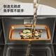 Évier de cuisine japonais Toso Grand réservoir de réservoir Single Basin bassin intégré Antibactérien Antibactérien fait à la main 304 Tableau en acier inoxydable supérieur Pisc de milieu et inférieur Black 4.0 Scolaris