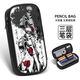 
Morning up Naruto peripheral stationery pencil case boy Naruto Sasuke Kakashi box elementary school junior high school student cool pencil case boy student pencil case ZQ16867.