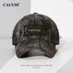 CACUSS Dyeing Shadow CACUSS Hat Women's 2025 New Fashion Hole Sunscreen Sun Hat Peaked Baseball Cap Dream Dyeing Shadow Adjustable (57-59CM)