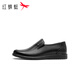 Red Dragonfly Men's Shoes 2025 Autumn New Men's Business Leather Shoes Casual Low-top Dad Shoes Commuting Men's Shoes WTA45078 Black 40