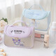 JD Logistics Sanrio Cosmetic Bag Travel Portable Toiletries Bag High-Looking Large Capacity Portable Storage Bag Kurome Purple